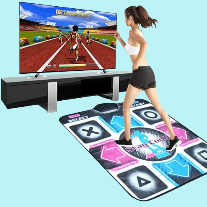 Interactive Dance Mat With Motion Sensors For Playful Fitness Training - Image 1