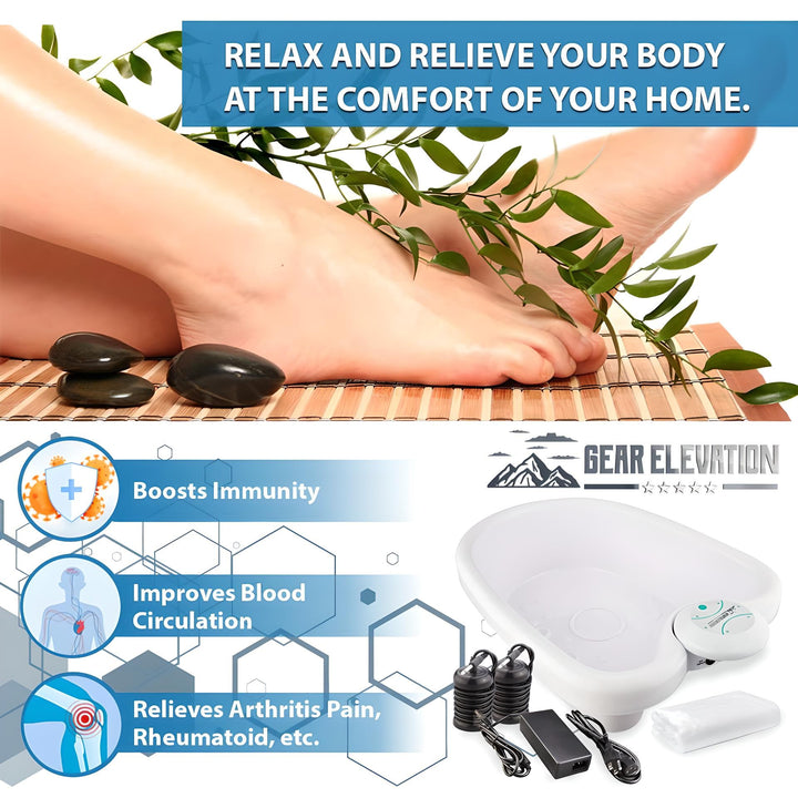 Ionic Detox Foot Bath Home System - Image 12