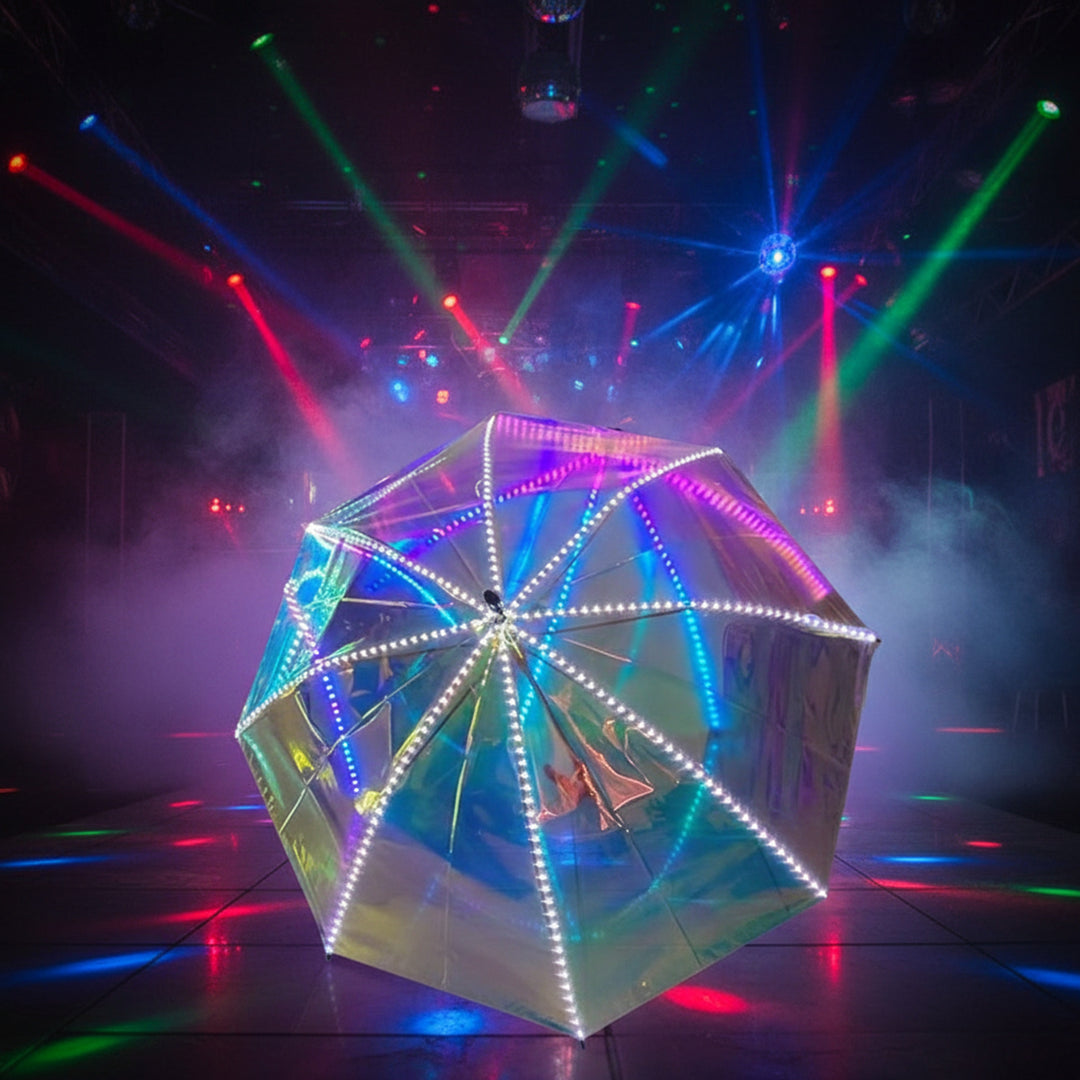 Laser LED Glow Party Light Umbrella TPU - Image 12