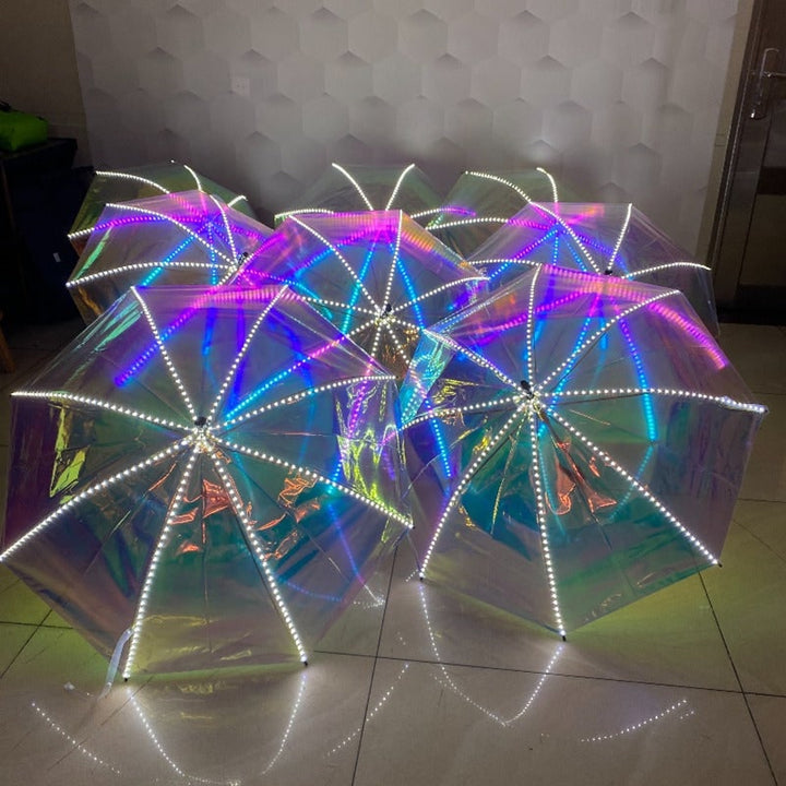 Laser LED Glow Party Light Umbrella TPU - Image 7