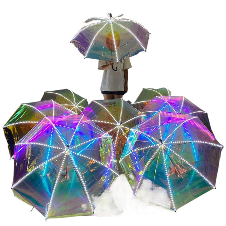 Laser LED Glow Party Light Umbrella TPU - Image 8