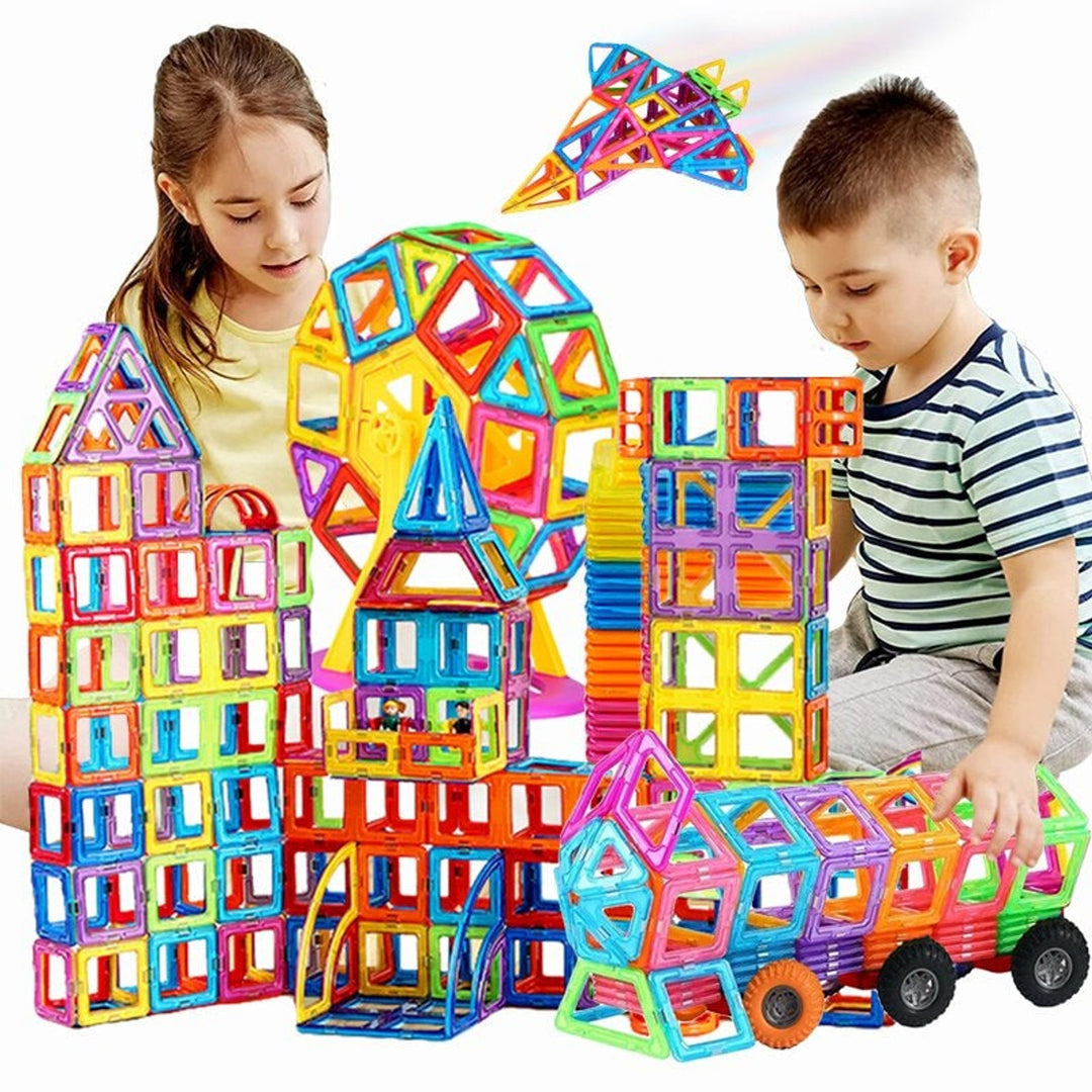 Magnetic Building Blocks Creative Educational Toy For Children - Image 1
