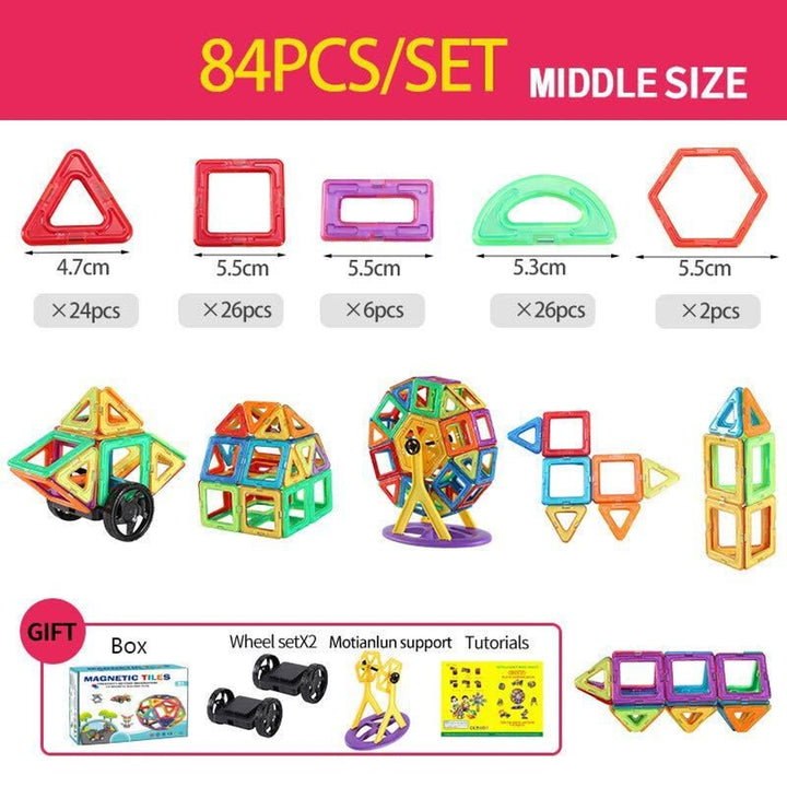 Magnetic Building Blocks Creative Educational Toy For Children - Image 7