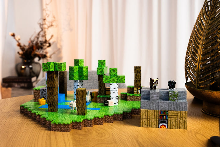 Magnetic Building Blocks Creative Play Beyond The Screen For Kids - Image 4