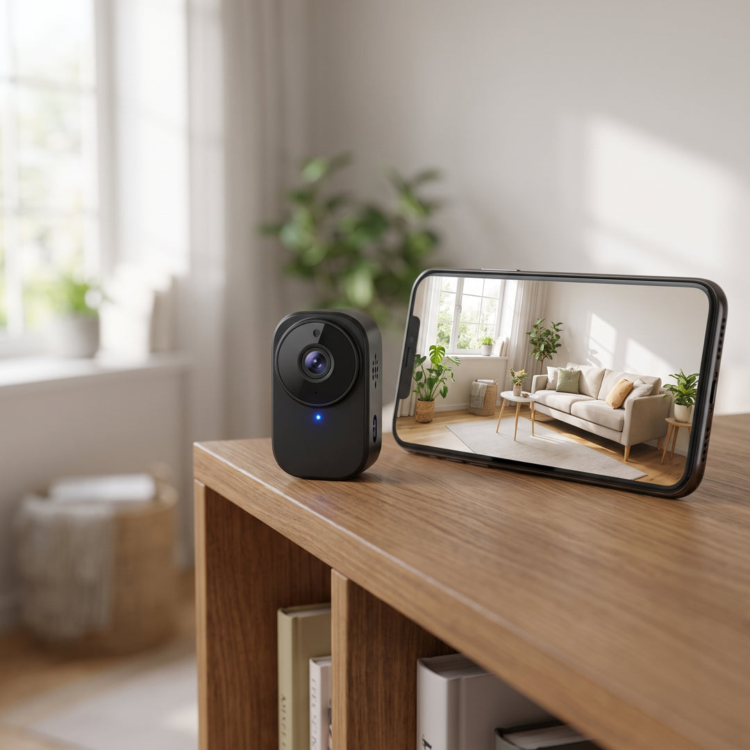 Mini WiFi Camera With Night Vision And Motion Detection - hero
