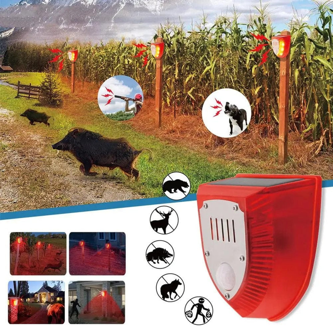 Motion-Activated Waterproof Solar Animal Repellent Wall-Mounted - Image 1