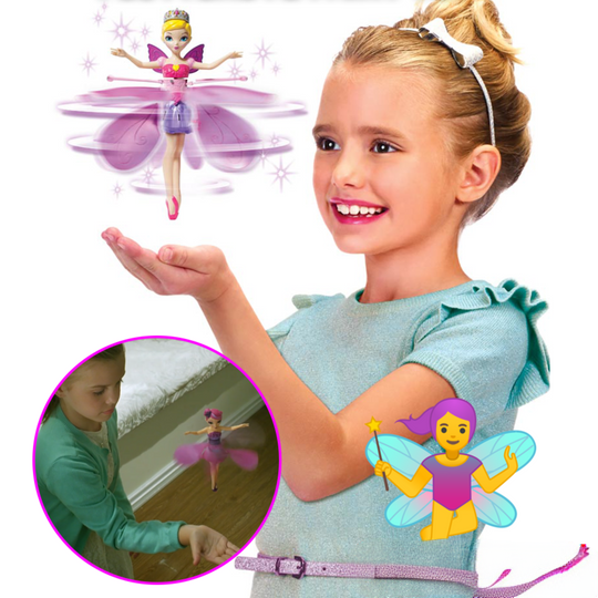 Motion Sensor Flying Fairy Toy Hand-Controlled With LED Lights - Image 1