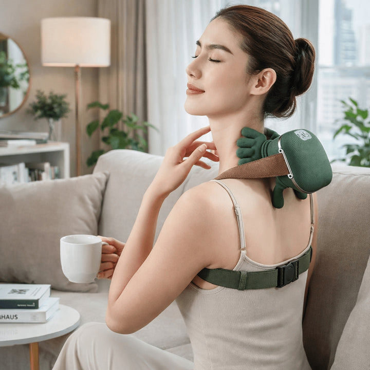 Neck Massager With 4D Shiatsu And Heat Function For Neck And Back Tension Relief - Image 3