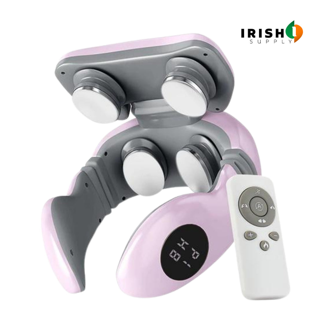Neck Massager With Tens Pulse Technology And Heat For Neck And Spine Relief - Image 7