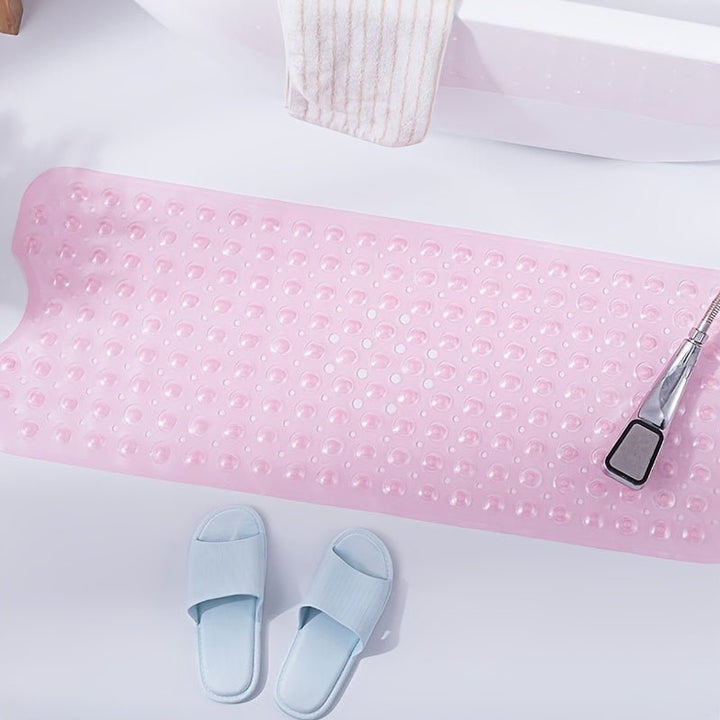 Non-Slip Texture Quick-Drain Design Non Slip Bath Mat - Image 5