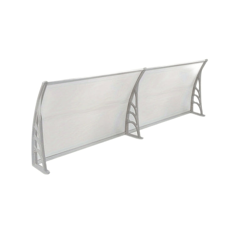 Outdoor Rain Shelter Awning With Aluminum Frame Sloped Drainage And Modular Expandable Design - Image 6
