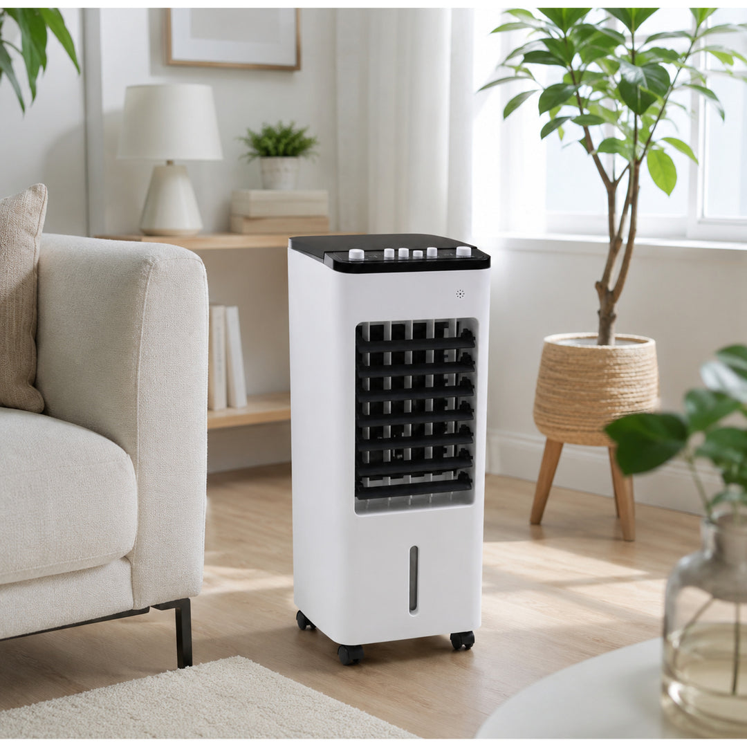 Portable Air Conditioner With Evaporative Cooling Humidifier Function And Fan Modes - Image 5