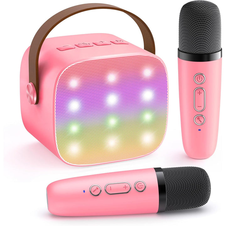 Portable Karaoke Machine With Bluetooth Speaker And Two Wireless Microphones - Image 27