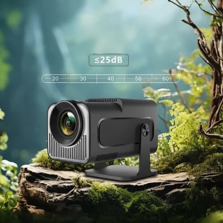 Portable Mini Smart Projector With Rotating Stand 4K Support And Built-In Streaming Apps - Image 8