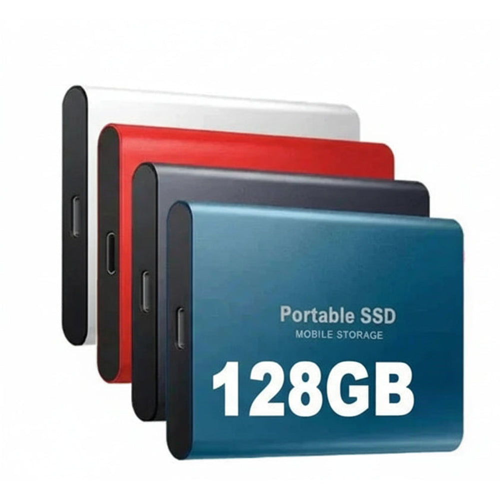 Portable SSD 128gb Usb-C External Drive With Shock-Resistant Aluminum Case - Image 3