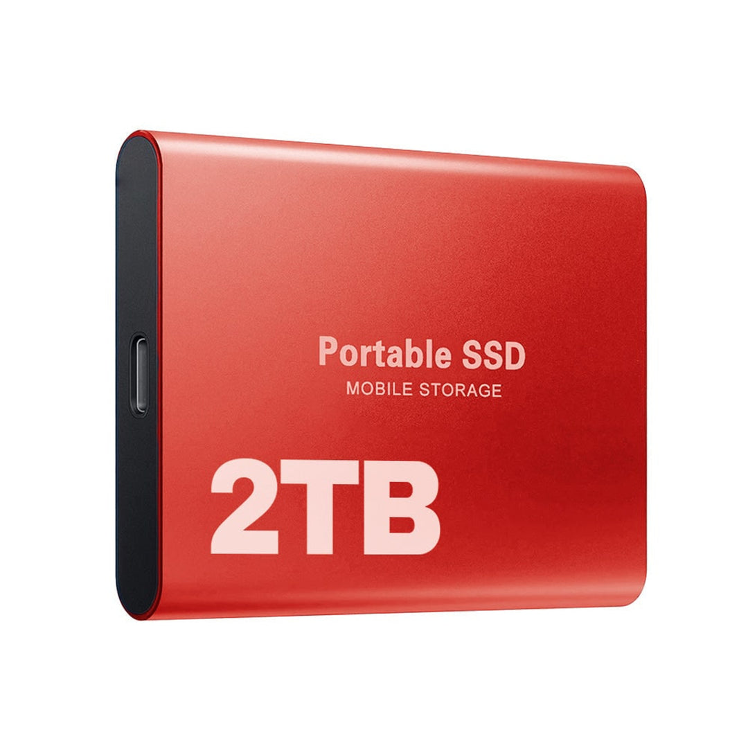 Portable SSD Usb-C External Drive Shock Resistant For Windows Mac Linux - Image 8