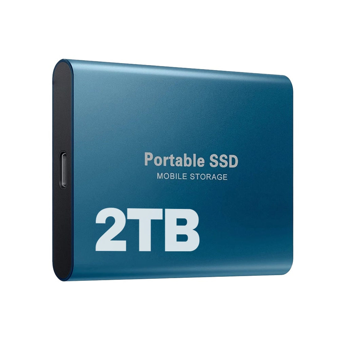 Portable SSD Usb-C External Drive Shock Resistant For Windows Mac Linux - Image 5
