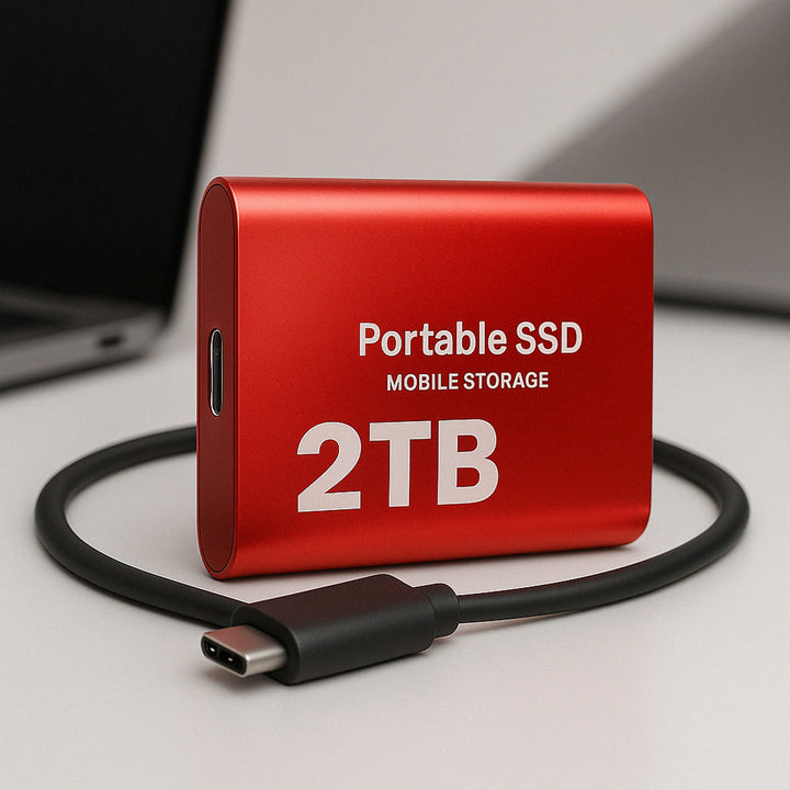 Portable SSD Usb-C External Drive Shock Resistant For Windows Mac Linux - Image 7