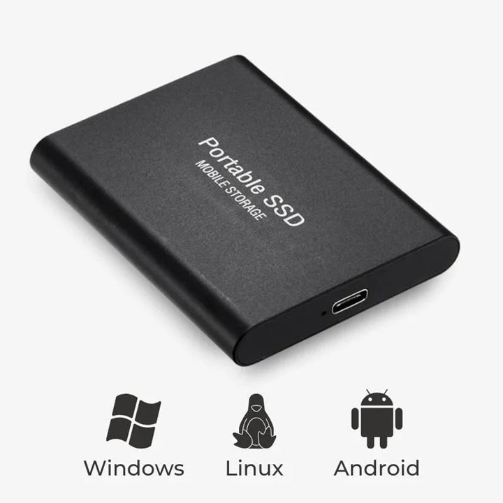 Portable SSD With Usb-C For Laptop And Gaming Durable Aluminum Travel External SSD - Image 8