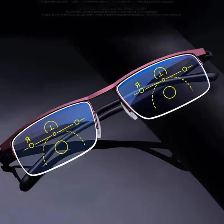 Progressive Reading Glasses With Photochromic Lenses Blue Light Filter And UV Protection - Image 2