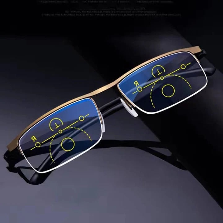 Progressive Reading Glasses With Photochromic Lenses Blue Light Filter And UV Protection - Image 3