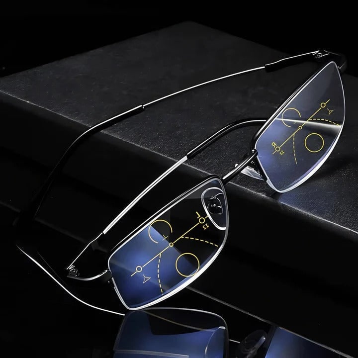 Progressive Reading Glasses With Photochromic Lenses Blue Light Filter And UV Protection - Image 4