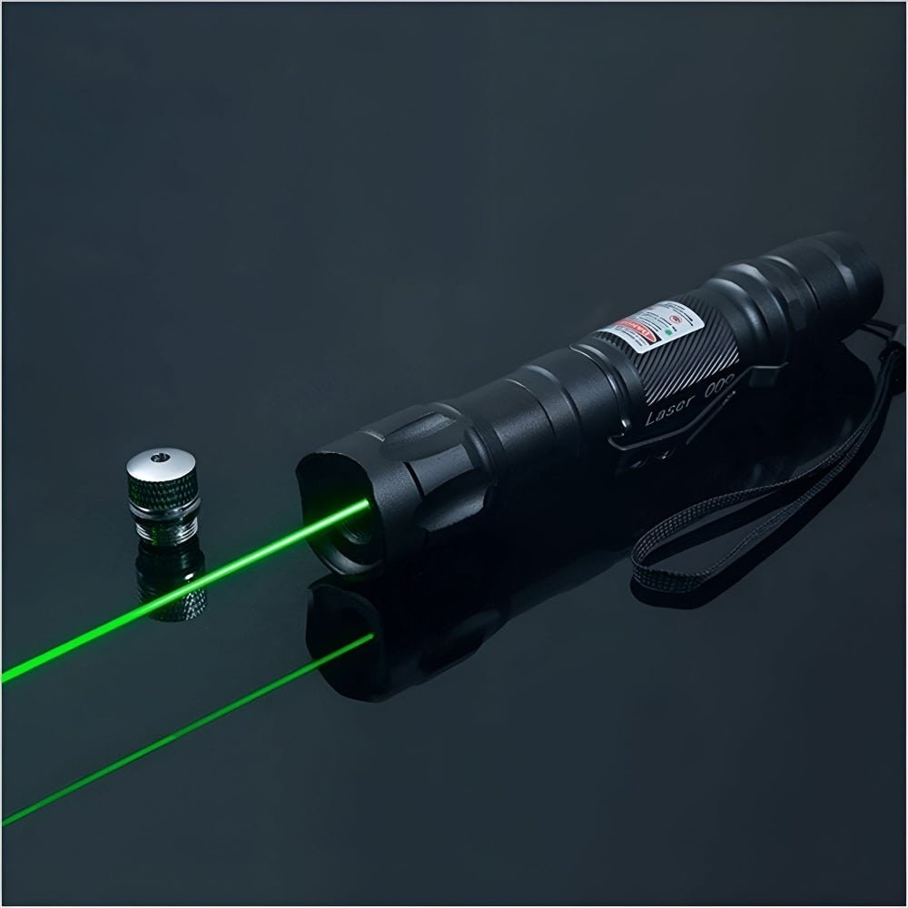 Laserpointer mit Akku und einstellbarem Fokus – Bild 3