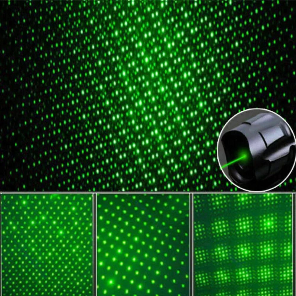Laserpointer mit Akku und einstellbarem Fokus – Bild 7