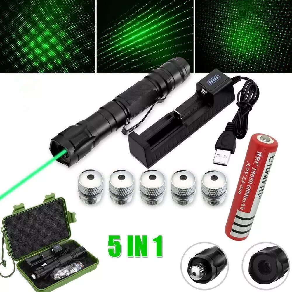 Laserpointer mit Akku und einstellbarem Fokus – Bild 9