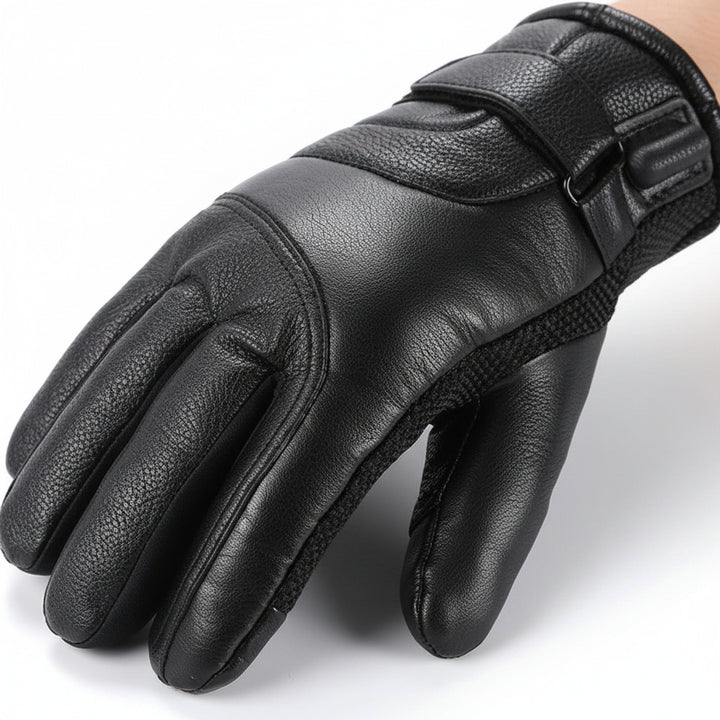 Rechargeable Heated Gloves With Touchscreen And Soft Fleece Lining - Image 3