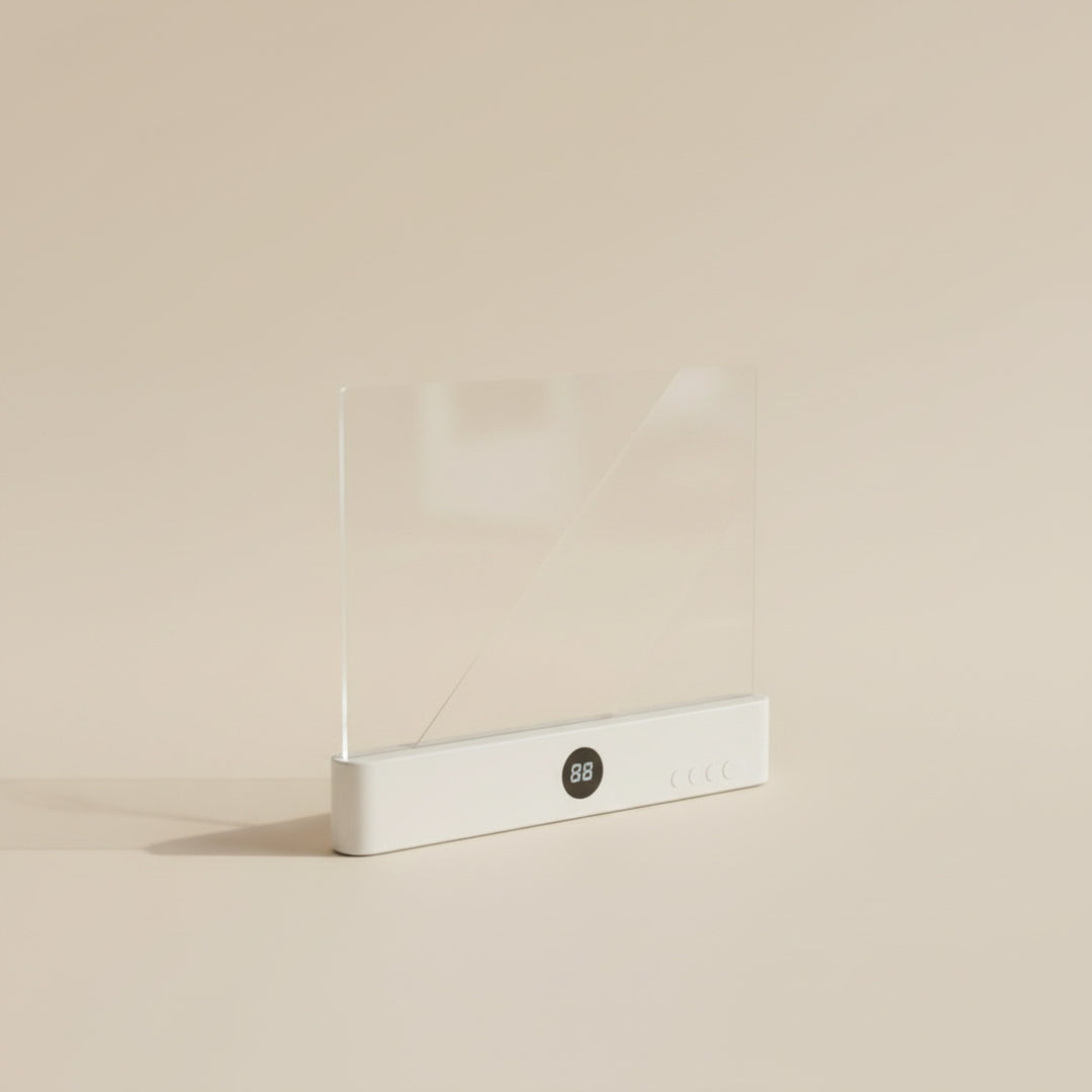 Rechargeable LED Book Light With Stepless Dimming And Digital Display - Image 1
