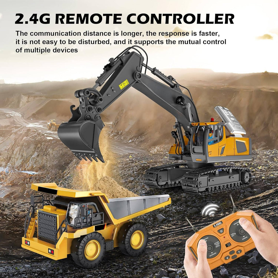 Remote Control Excavator With 680 Degree Rotation And Heavy Duty Tracks - Image 4