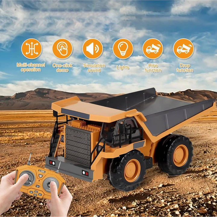Remote Control Excavator With 680 Degree Rotation And Heavy Duty Tracks - Image 19