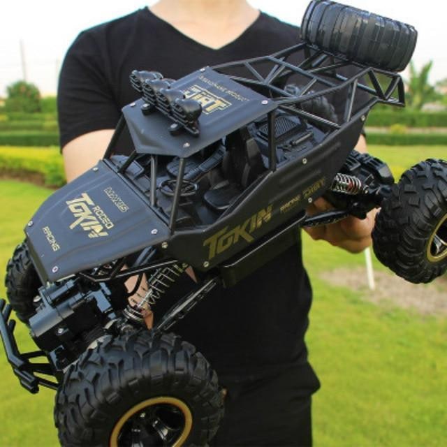 Remote Control Monster Truck 4x4 Off-Road RC Vehicle With All-Terrain Tires - Image 1