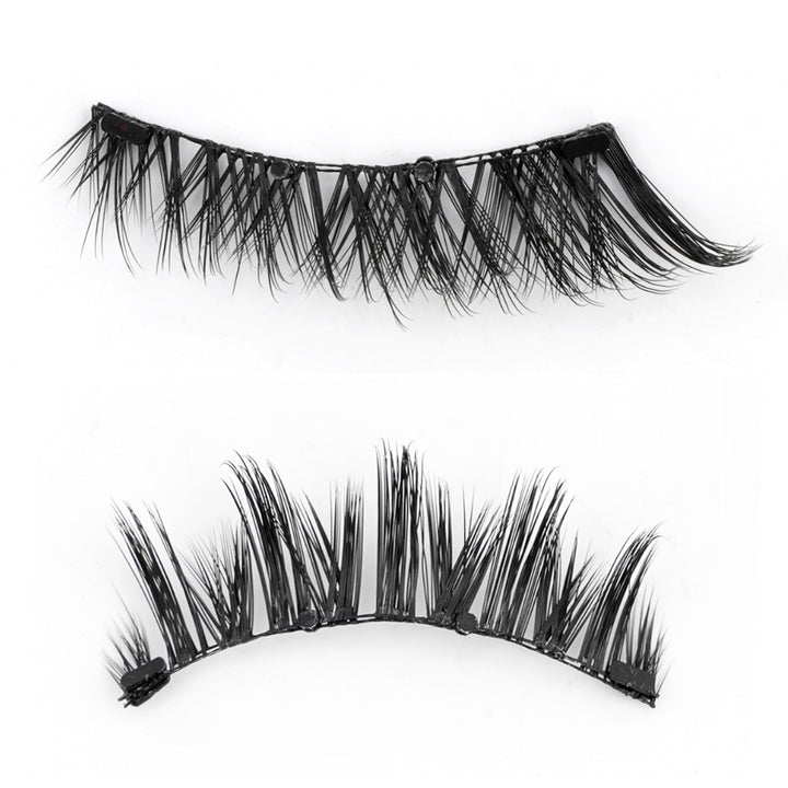 Reusable Magnetic Eyelash Set With Tweezer Applicator No Glue Needed - Image 6