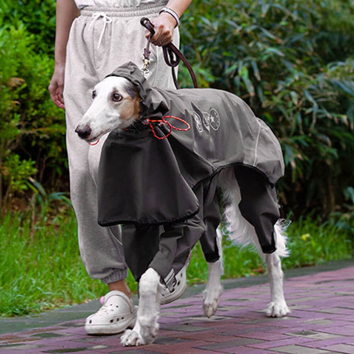 Sandsberg032519 Reflective Waterproof Raincoat For Dogs Four Legs - Image 11