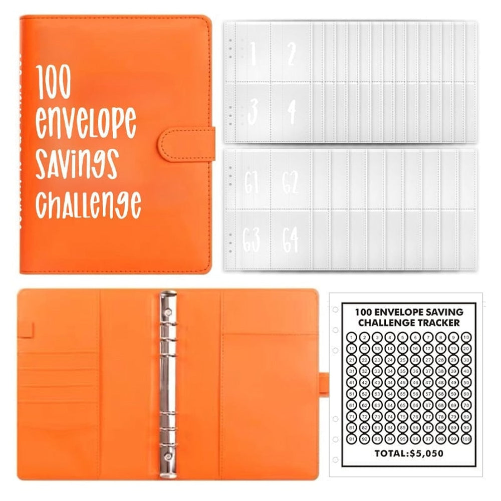 Savings Challenge Binder With 100 Envelope Tracker To Save $5 050 - Image 20