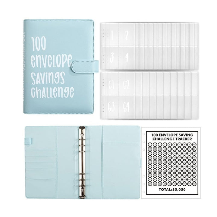 Savings Challenge Binder With 100 Envelope Tracker To Save $5 050 - Image 22