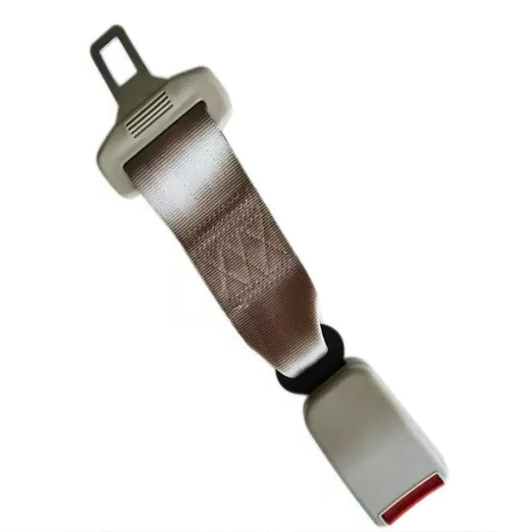 Seat Belt Extender with Adjustable Fabric Strap and Plastic Clip - Image 2
