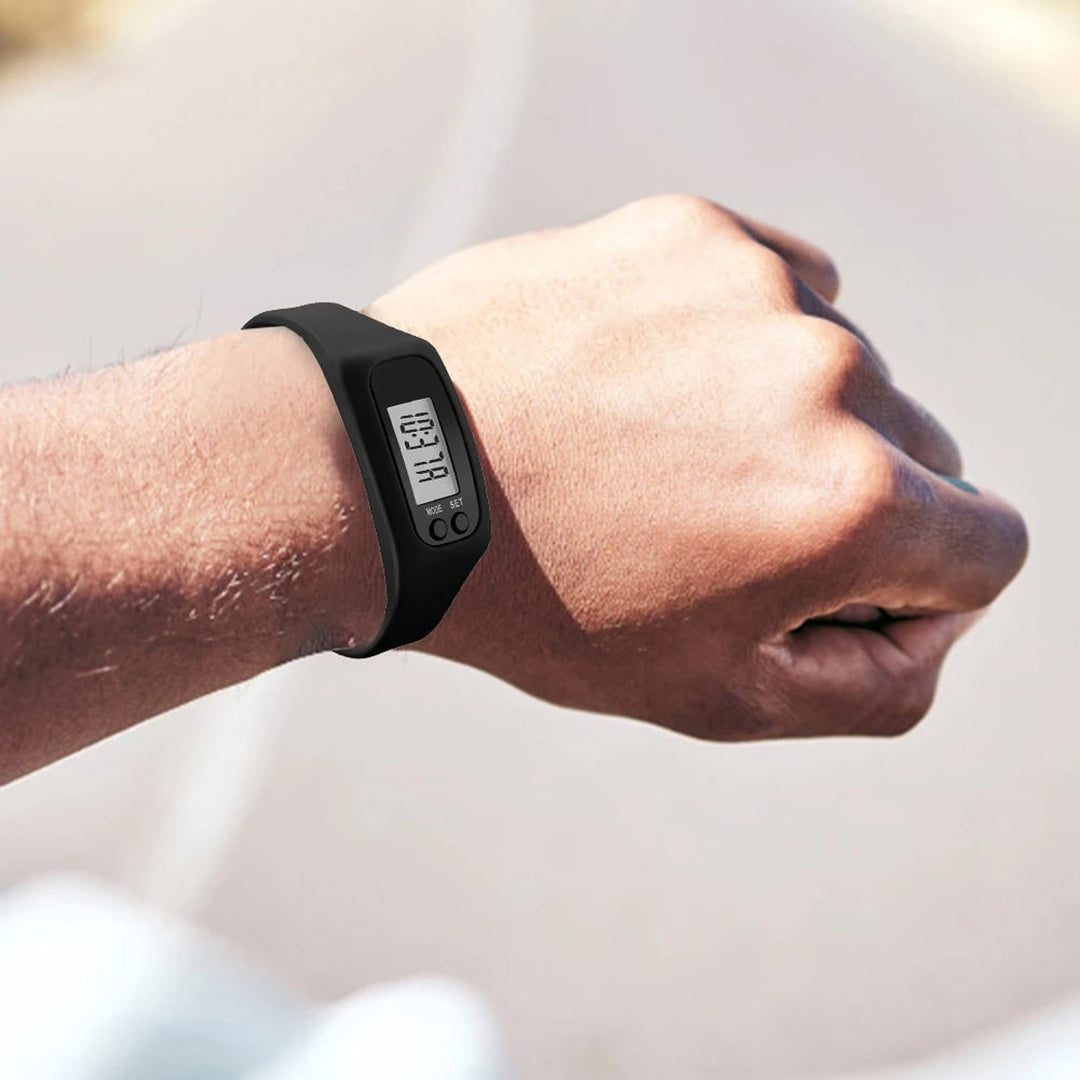 Simple Pedometer Watch With Easy-To-Read Display For Adults - Image 2