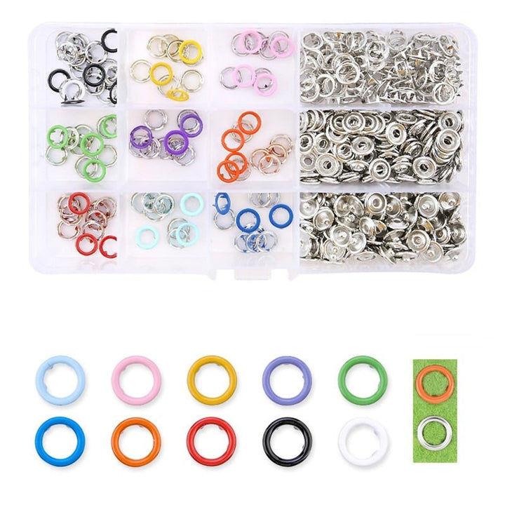 Snap Button Tool Kit For Fabric With Easy No-Hammer Installation - Image 8
