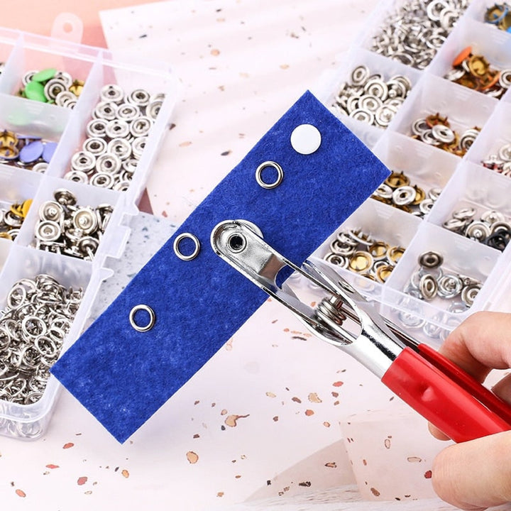 Snap Button Tool Kit For Fabric With Easy No-Hammer Installation - Image 11