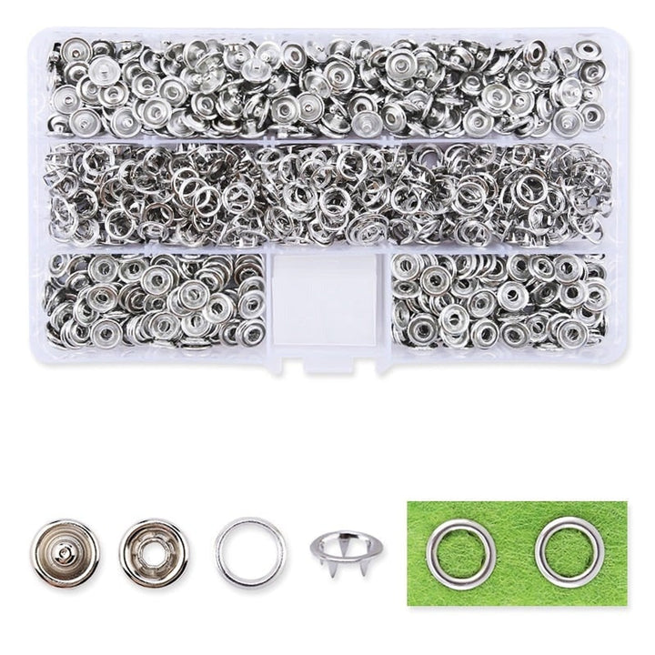 Snap Button Tool Kit For Fabric With Easy No-Hammer Installation - Image 10