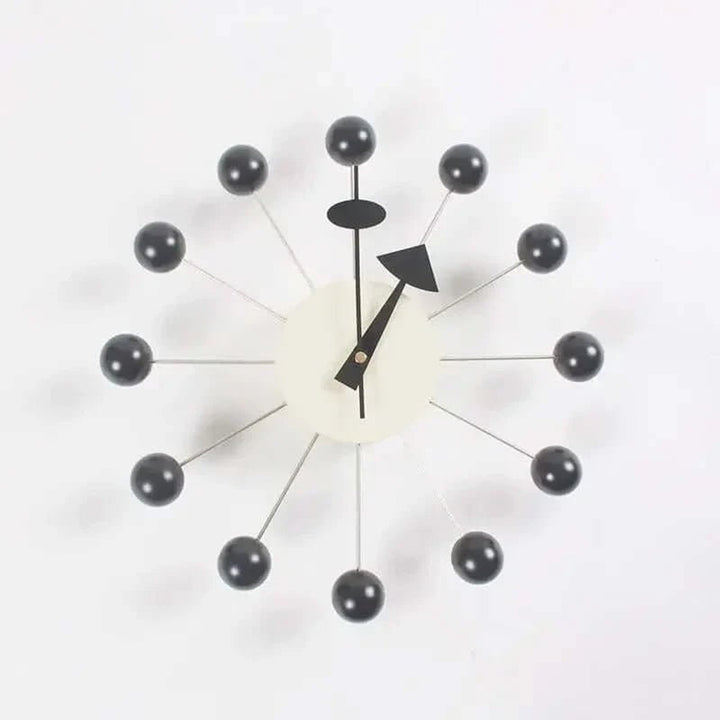 Sunburst Wall Clock Decorative Metal With Silent Movement - Image 7