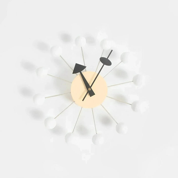 Sunburst Wall Clock Decorative Metal With Silent Movement - Image 8