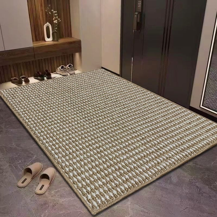 Textured Natural Fibre Door Mat With Absorbent Non-Slip Base - Image 9