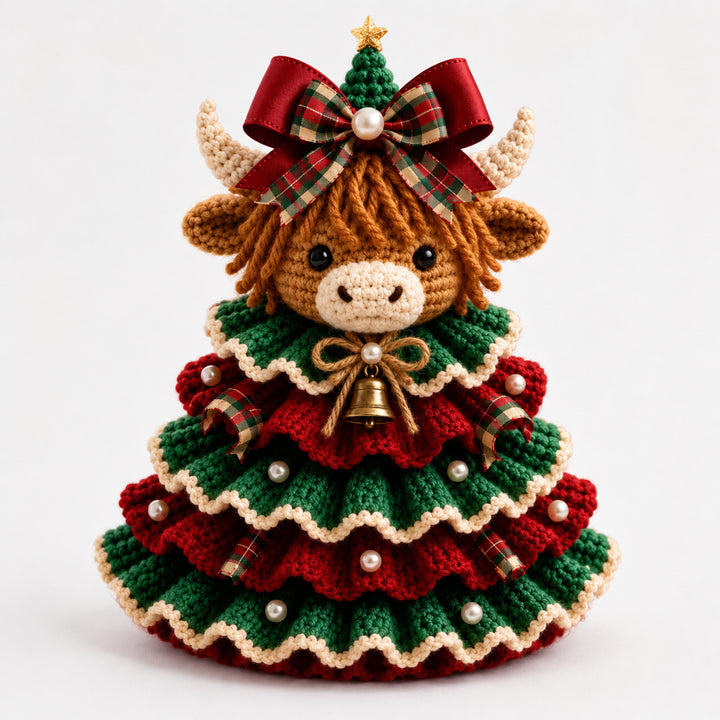Tiered Animal Christmas Crochet Ornament Kit - Image 3