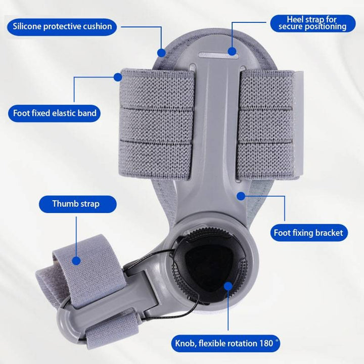 Toe Spacer Bunion Corrector With Hinge And Adjustable Knob For Night Use - Image 7