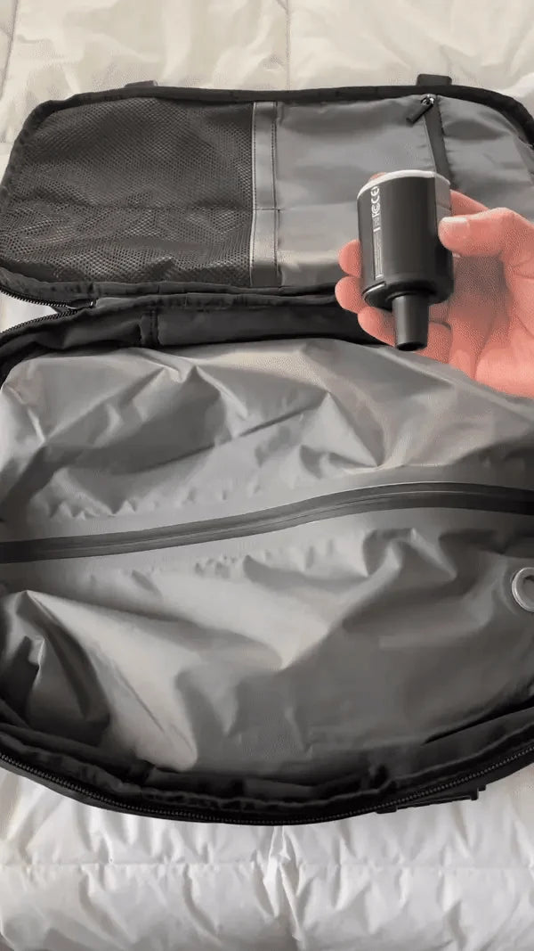 Travel Backpack with Streamlined Pu Design and Compression - Image 6