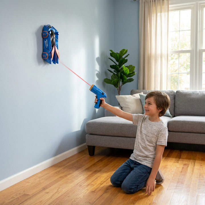 Wall Climbing RC Car With Laser Pointer Guidance And USB Rechargeable Battery - Image 2